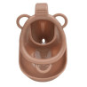 CockLock Cage de Chasteté avec Harnais Sislab 5.5 x 3.5cm Marron